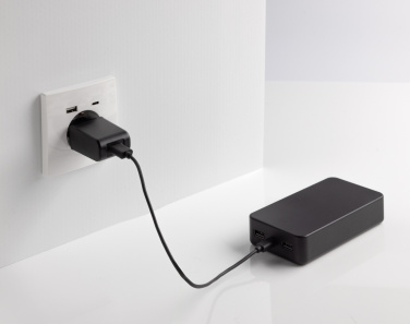 Logo trade promotional gift photo of: Boostcore RCS recycled plastic powerbank 20.000mAh USB C