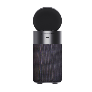 Logo trade corporate gifts picture of: Urban Vitamin Anaheim RCS recycled 10W speaker 15W charger