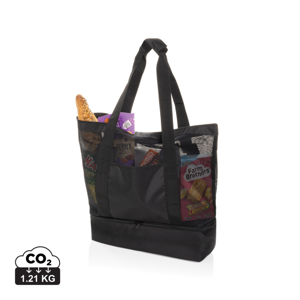 Logotrade promotional gift image of: Iqlo Aware™ RPET 2-in-1 cooler tote