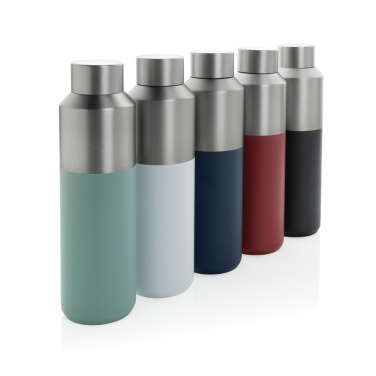 Logotrade promotional item image of: Fluid RCS certified recycled steel water bottle 600ml