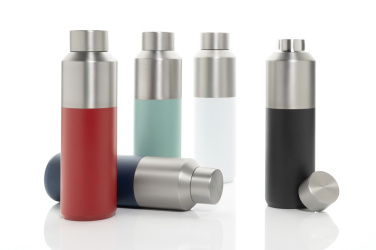 Logo trade advertising products picture of: Fluid RCS certified recycled steel water bottle 600ml