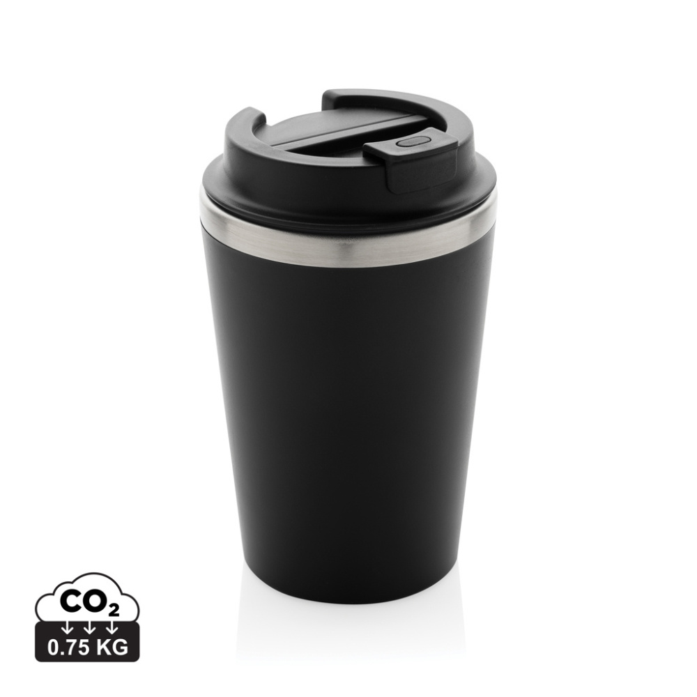 Logotrade promotional product picture of: Java RCS recycled double wall tumbler 350ML