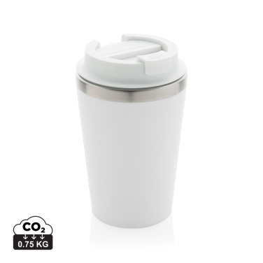 Logo trade promotional merchandise photo of: Java RCS recycled double wall tumbler 350ML