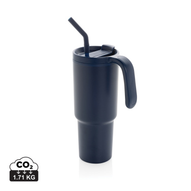 Logo trade promotional items picture of: Graphic 360 RCS certified recycled steel tumbler 900ml