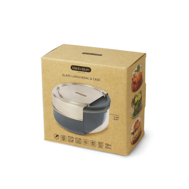 Logo trade corporate gifts picture of: Black+Blum Glass Lunch Bowl 750ml
