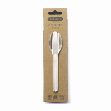 Logo trade promotional items image of: Black+Blum Cutlery Set