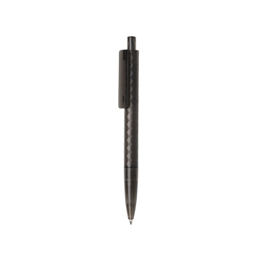Logo trade promotional giveaways picture of: X3 GRS recycled PC plastic pen frosted