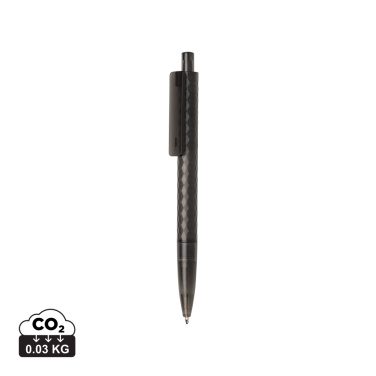 Logo trade promotional gifts image of: X3 GRS recycled PC plastic pen frosted