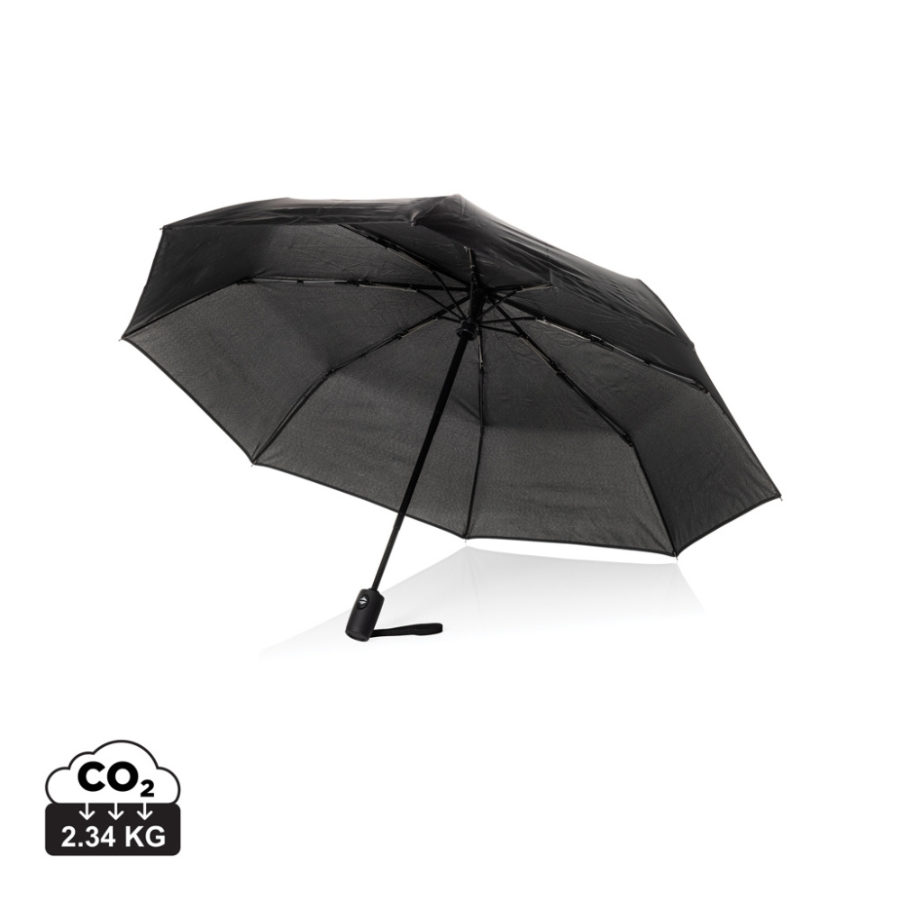 Logotrade promotional gifts photo of: Swiss Peak Vito Aware™ RPET 21 inch auto open/close umbrella