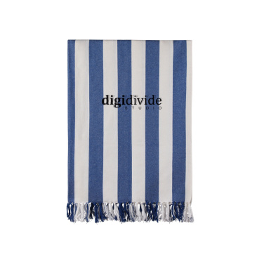 Logotrade promotional products photo of: VINGA Ornos GRS recycled cotton hammam towel