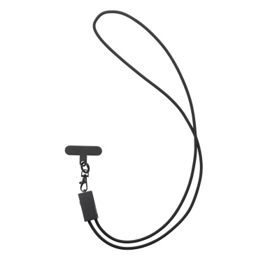 Logo trade advertising products picture of: Terra RCS recycled PET phone cord with dual charge cable