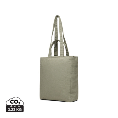 Logotrade corporate gift image of: VINGA Hilo AWARE™ recycled canvas zip tote