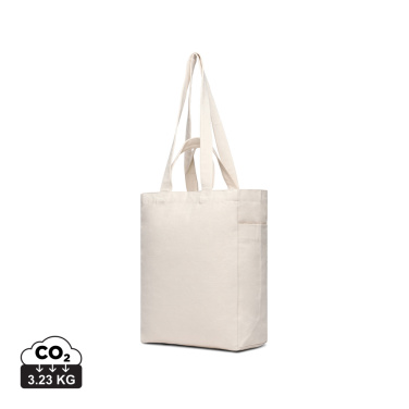 Logotrade promotional item picture of: VINGA Hilo AWARE™ recycled canvas zip tote