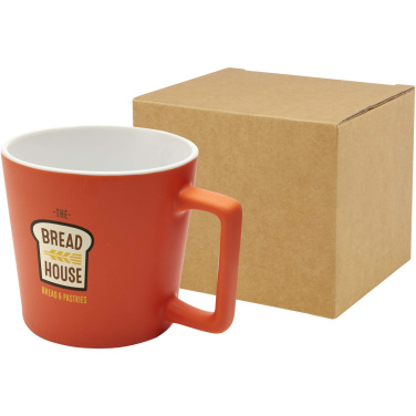 Logo trade promotional items picture of: Cali 370 ml ceramic mug with matt finish