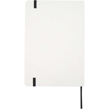 Logotrade promotional giveaway image of: Holm A5 stone paper hard cover notebook with lined pages