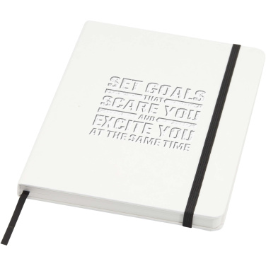 Logotrade promotional merchandise photo of: Holm A5 stone paper hard cover notebook with lined pages