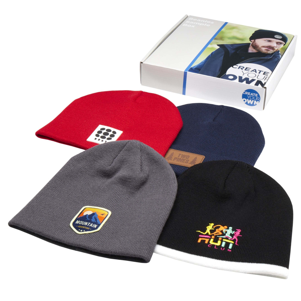 Logotrade promotional giveaway picture of: Beanie sample box