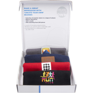 Logotrade promotional merchandise image of: Beanie sample box