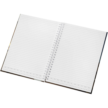 Logotrade promotional item picture of: Desk-Mate® A5 hard cover undated diary