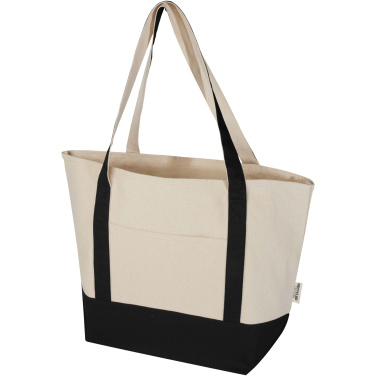 Logotrade advertising product image of: Sam 320 g/m² GRS recycled cotton tote bag