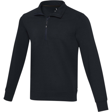 Logotrade promotional giveaways photo of: Tin unisex Aware™ recycled quarter zip sweater
