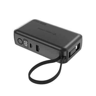 Logo trade promotional products image of: Urban Vitamin Eureka hybrid GANcharger 10000mah powerbank65W