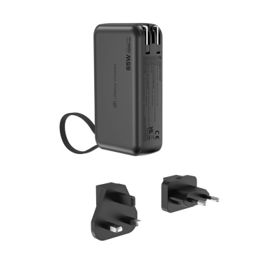 Logotrade promotional product picture of: Urban Vitamin Eureka hybrid GANcharger 10000mah powerbank65W