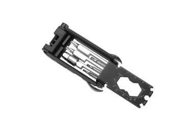 Logotrade promotional product picture of: Set of bike tools MERAPI Schwarzwolf