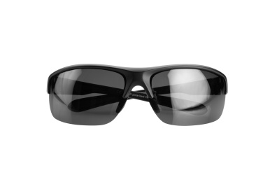 Logo trade promotional merchandise image of: Polarized sunglasses MANASLU Schwarzwolf