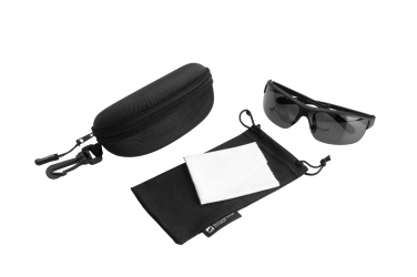 Logotrade promotional item picture of: Polarized sunglasses MANASLU Schwarzwolf