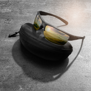 Logotrade advertising products photo of: Polarized sunglasses MANASLU Schwarzwolf