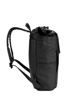 Logo trade corporate gifts image of: Rolltop backpack PEKTUSAN Schwarzwolf