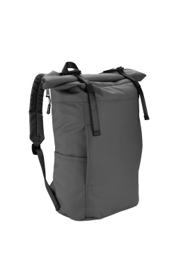 Logotrade promotional items photo of: Rolltop backpack PEKTUSAN Schwarzwolf