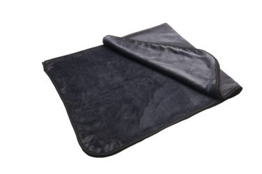 Logotrade promotional giveaway image of: Blanket and pillow 2 in 1 AMIATA Schwarzwolf