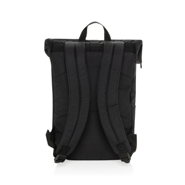 Logotrade promotional gift picture of: Swiss Peak Aware™ RPET Leonard 15.6 inch laptop backpack