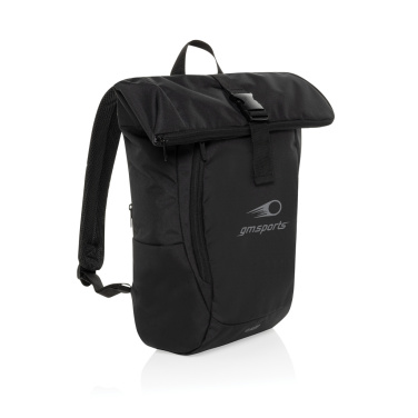 Logotrade promotional product picture of: Swiss Peak Aware™ RPET Leonard 15.6 inch laptop backpack