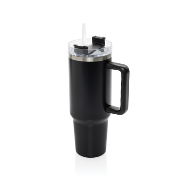 Logotrade corporate gift image of: Stadley RCS recycled steel tumbler 1200ML