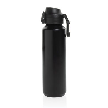 Logotrade promotional merchandise picture of: Via RCS Re-steel lockable sport bottle 600ML