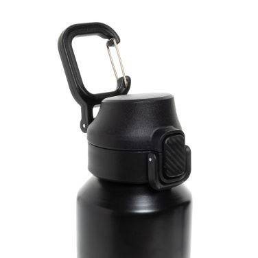 Logotrade promotional giveaways photo of: Via RCS Re-steel lockable sport bottle 600ML