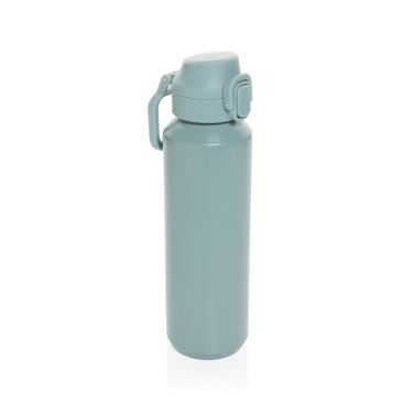 Logo trade promotional gift photo of: Via RCS Re-steel lockable sport bottle 600ML