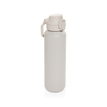 Logotrade promotional product image of: Via RCS Re-steel lockable sport bottle 600ML
