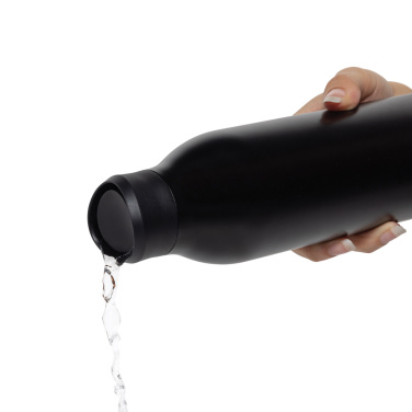 Logo trade promotional giveaways image of: Avira Alok RCS re-steel 360 waterbottle 600ML
