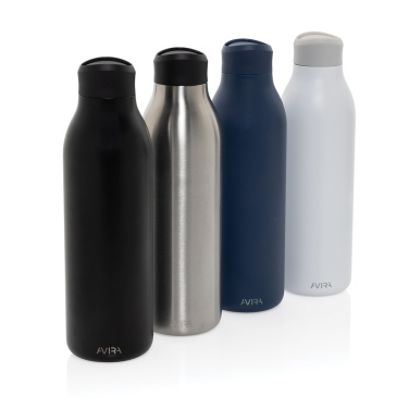 Logotrade promotional merchandise picture of: Avira Alok RCS re-steel 360 waterbottle 600ML