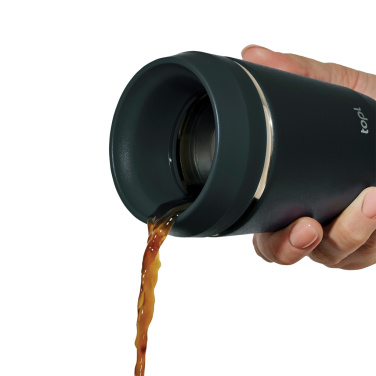 Logo trade promotional products picture of: Topl Recycled Steel To Go Tumbler Patented 360 Lid 235ml