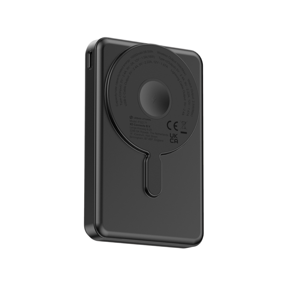 Logotrade business gift image of: Urban Vitamin Delano 5in1 10,000mah 20WPD magnetic powerbank