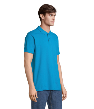 Logo trade promotional giveaways image of: PULSE UNISEX POLO