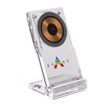 Logo trade promotional items picture of: Magcharge 15W magnetic wireless charging stand