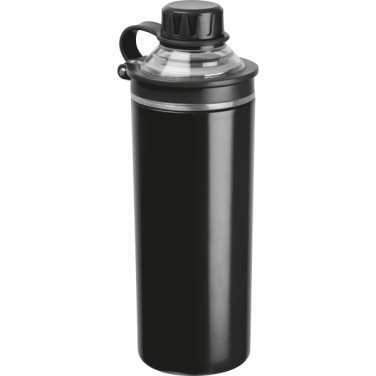 Logo trade business gift photo of: Double-walled stainless steel bottle Monza