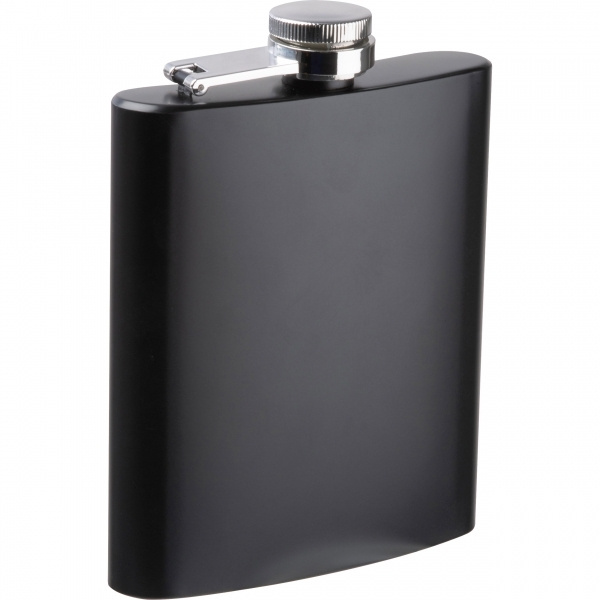 Logo trade promotional products image of: Stainless steel hip flask Sheffield