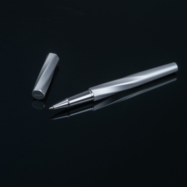 Logo trade promotional gifts image of: MoLu brass rollerball Praia Grande